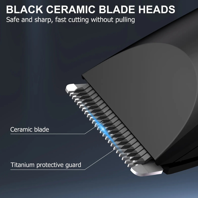 Men’s Body Groomer – Anti-Nick Trimmer with Ceramic Blade, Shower-Safe Design and Comfortable Grip for Full-Body Grooming